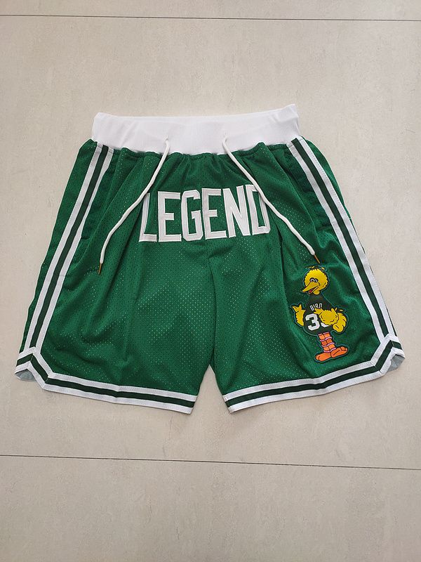 2025 Men NBA Boston Celtics Shorts Green style 7